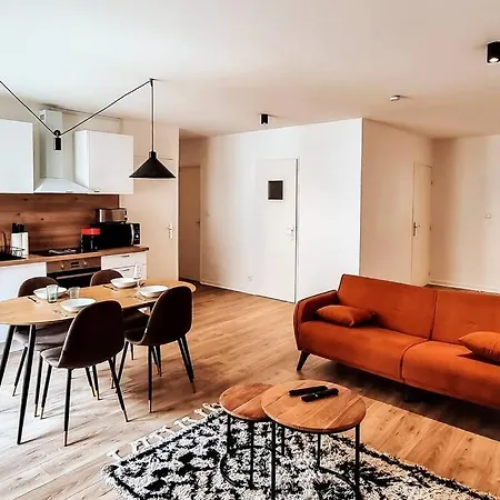 Center Rue Zola : Space And Comfort Lägenhet Troyes
